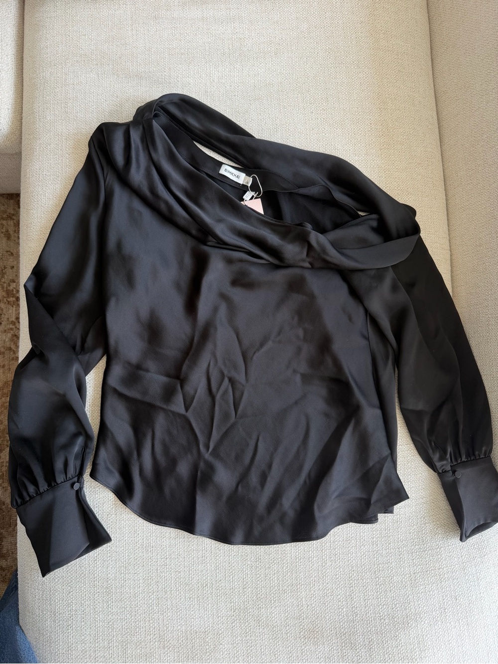 NWT SIMKHAI Alice One Shoulder Top - Picture 5 of 11
